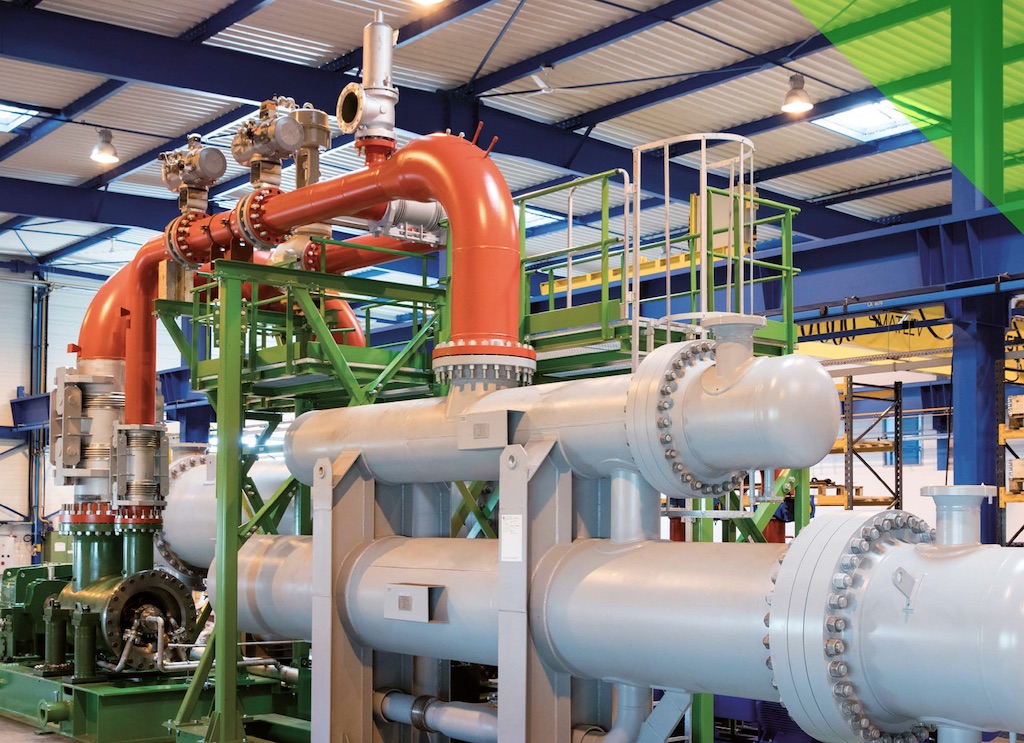 Enertime industrial thermodynamic installation