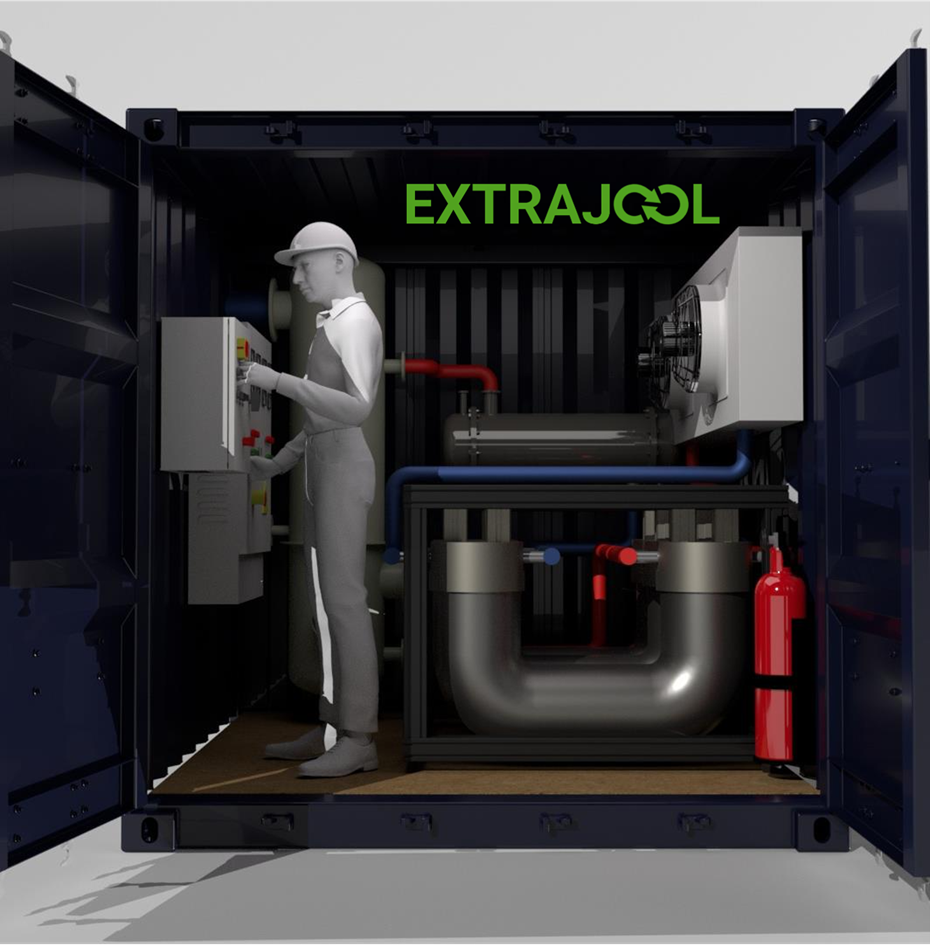 3D view of an ExtraJool heat-recovery machine